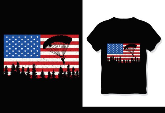 American Flag Shirt Skydiving T-Shirt: A Unique Blend of Patriotism and Adventure