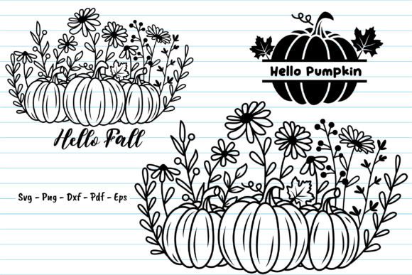 Flower Pumpkin Fall Svg Bundle Design: A Versatile Digital Resource for Creative Projects