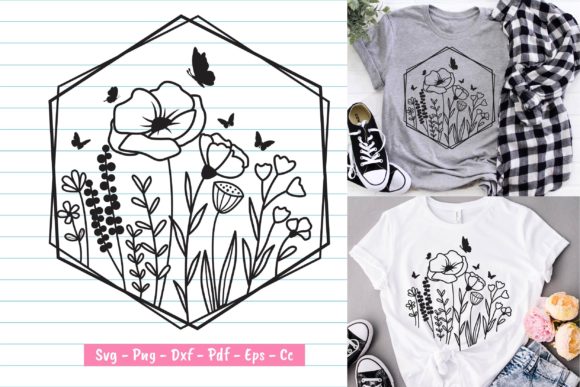 Flower Svg Flower and Butterfly Svg: A Creative Resource for Designers and Enthusiasts