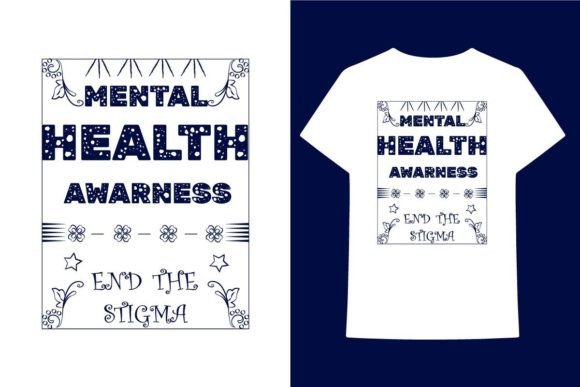 Mental Health T-shirt Design