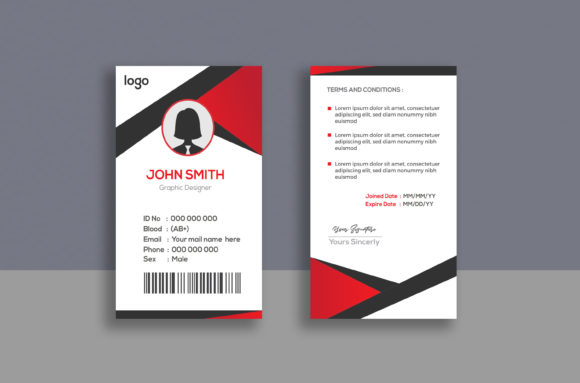 Modern Identity Card Design for Professionals