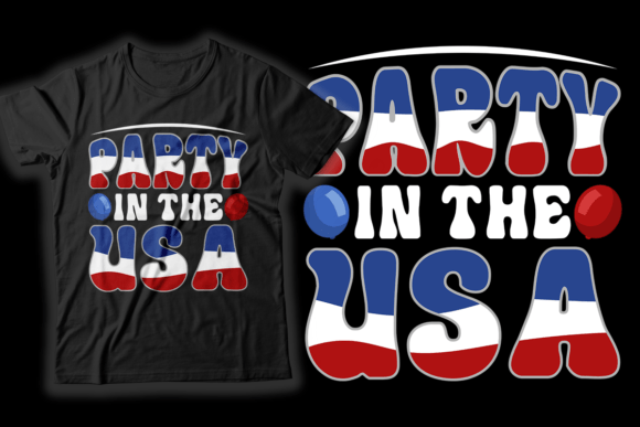 Party in the USA Design: A Versatile and High-Quality Graphic Option for Everyday Use
