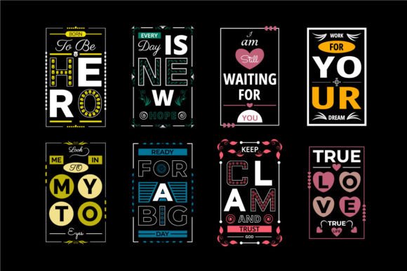 Typography T Shirt Design Pack for Creative Projects